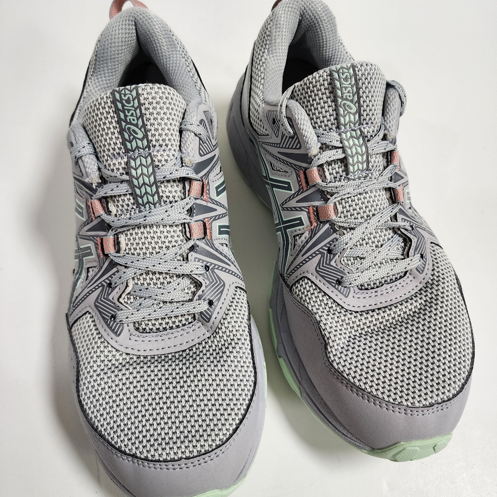 ASICS gel-venture 8 walking shoes Womens size 9 in silver and gray - Picture 7 of 16